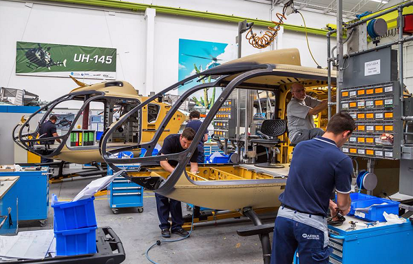 У завода Airbus Helicopters 24 дочерних производства по всему миру