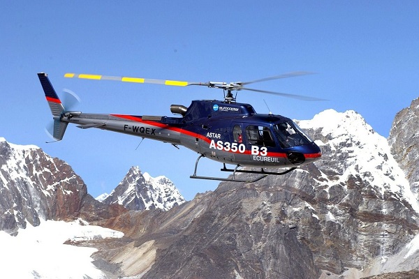 Знаменитый AS-350 летал на вершину Эвереста