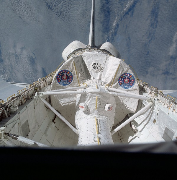 Модуль Spacelab на борту челнока