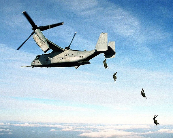 Конвертоплан Bell V-22 Osprey ВМФ США