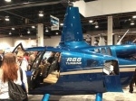Посетителям выставки был продемонстрирован вертолет Robinson R66 Turbine 