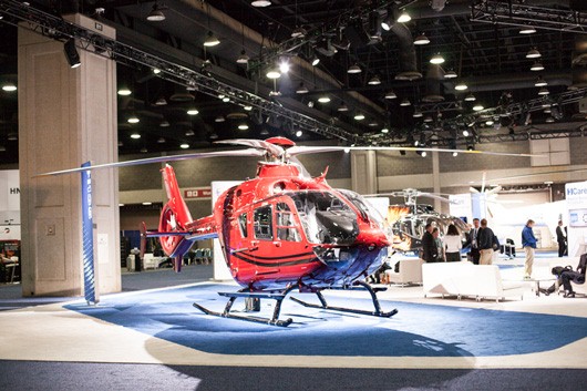 Освещение моделей Airbus Helicopters было продумано до мелочей