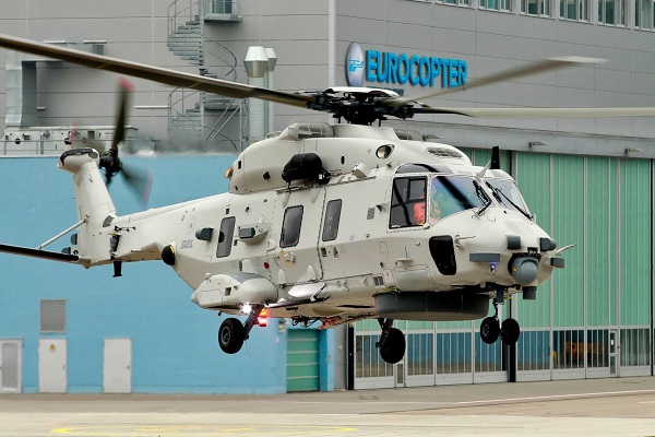 NH90 – многоцелевой вертолет от Eurocopter, который совершил первый официальный полет в 1996 г.
