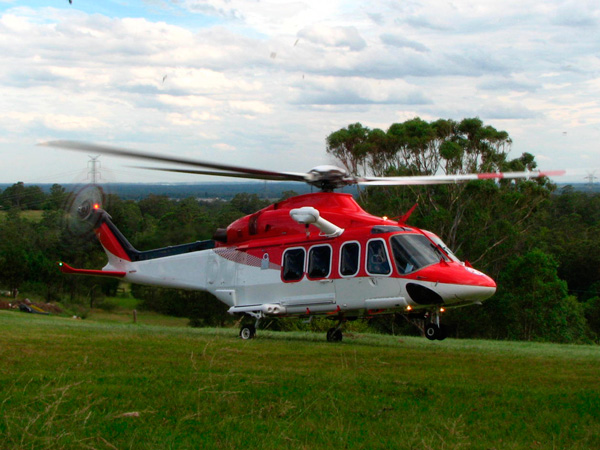 Медицинский AW139 в Австралии