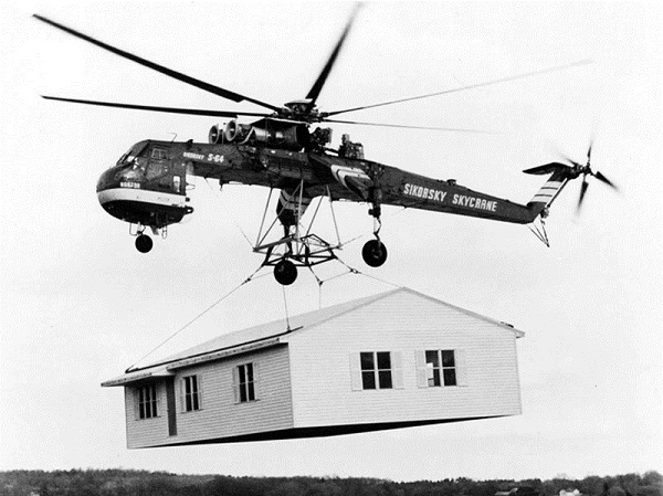 Летающий кран Sikorsky S-64
