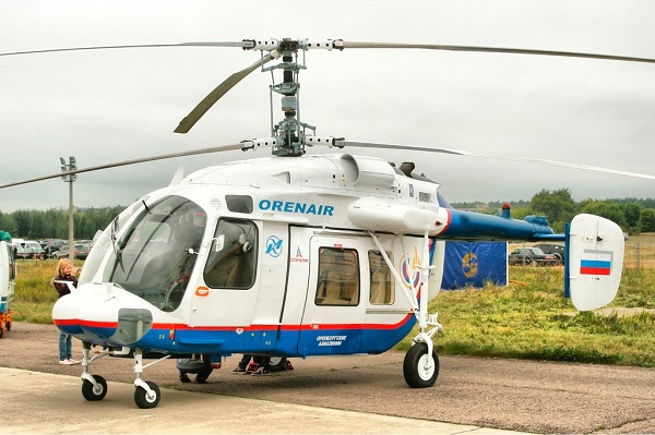 Медицинский вертолет Ка-226