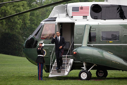 Президент США Барак Обама — VH-3D